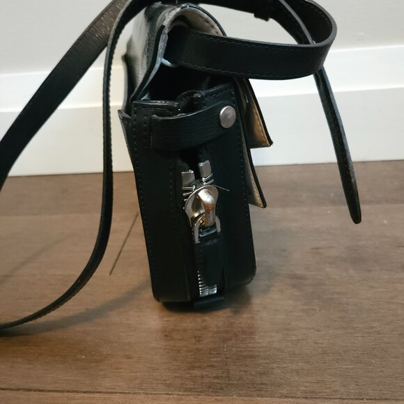 Alexander Wang Black Textured Crossbody Bag - Picture 2 of 6